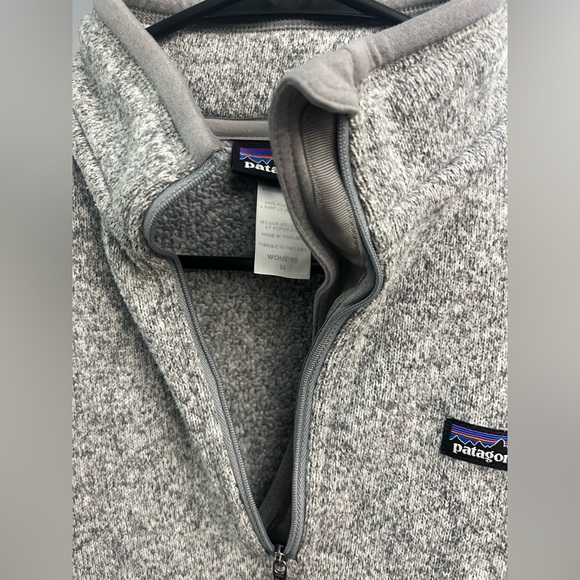 Patagonia Women's Zip-Up Sweater in Light Gray - Picture 5 of 9